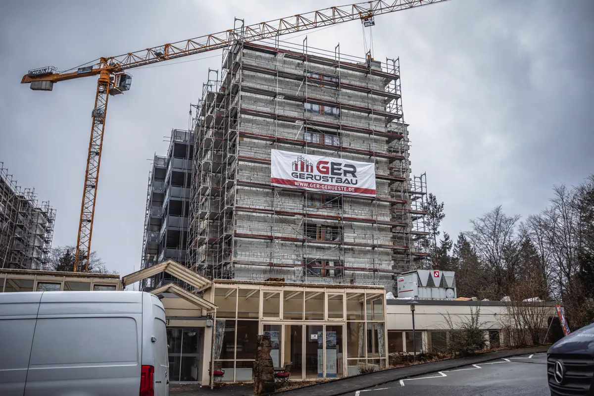 Wohnanlage Trippstadt Fassadensanierung